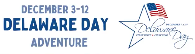 Delaware Day Adventure banner with logo