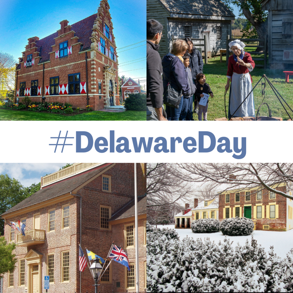 Delaware Day collage of images